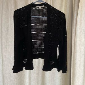 Black cardigan. Looks like new